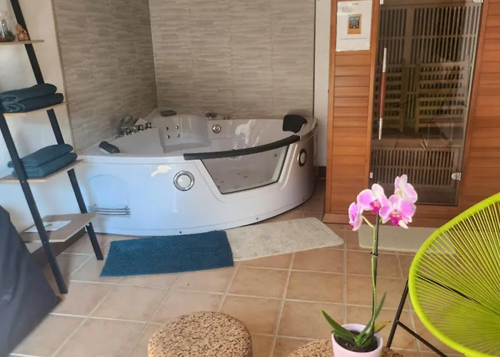 Gite L\'Etable Detente Salle Spa En Supplement